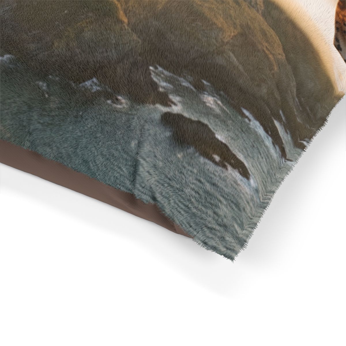 Pet Bed - The Infinite Touch | Ethereal Coastal Art |...