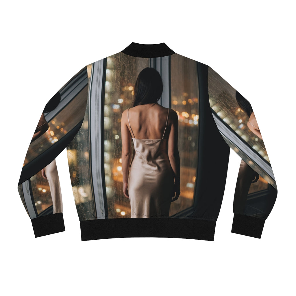 Women's Bomber Jacket - Cool Girl Mood