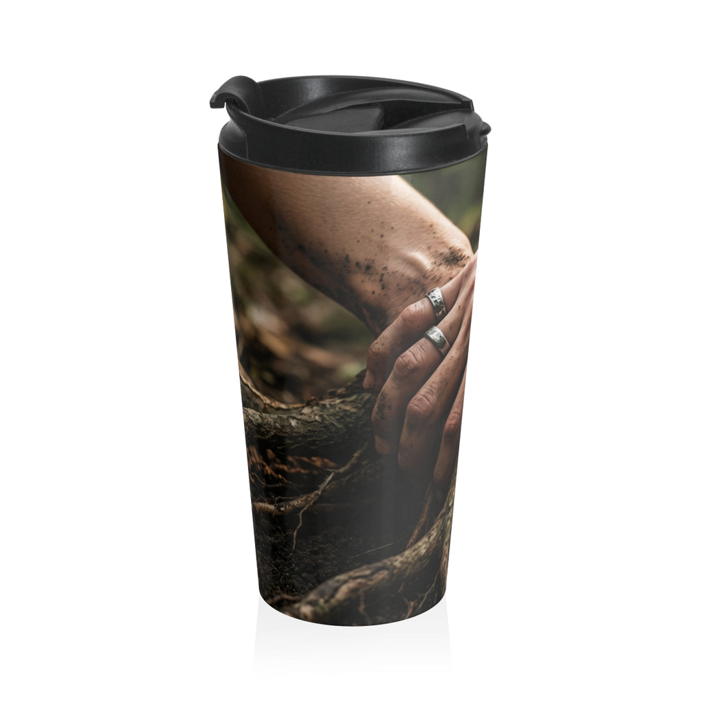 Forest Roots Stainless Steel Travel Mug