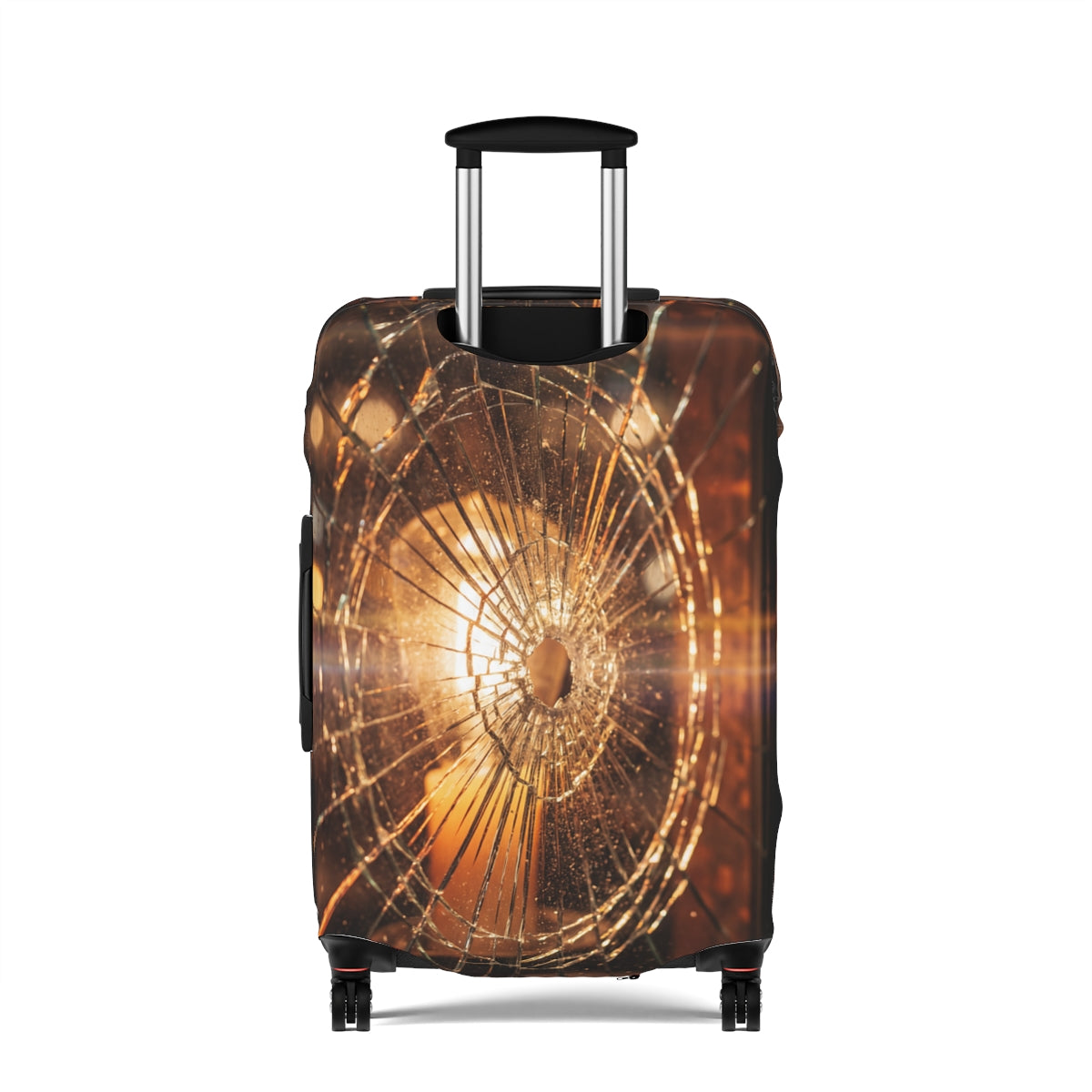 Luggage Cover - Moody Amber Glow