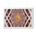 Framed Horizontal Poster - Infinite Arch — White (14×11... |...