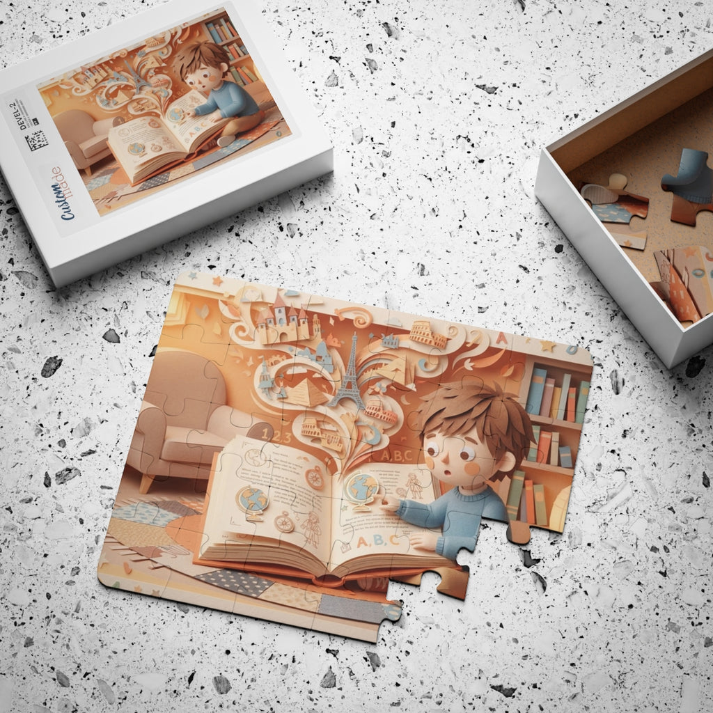 Kids' Puzzle 30-Piece - Little Reader Adventure | Echovira...