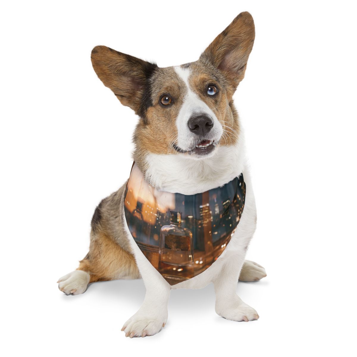 Pet Bandana Collar - Amber City Vibe | Echovira Gallery