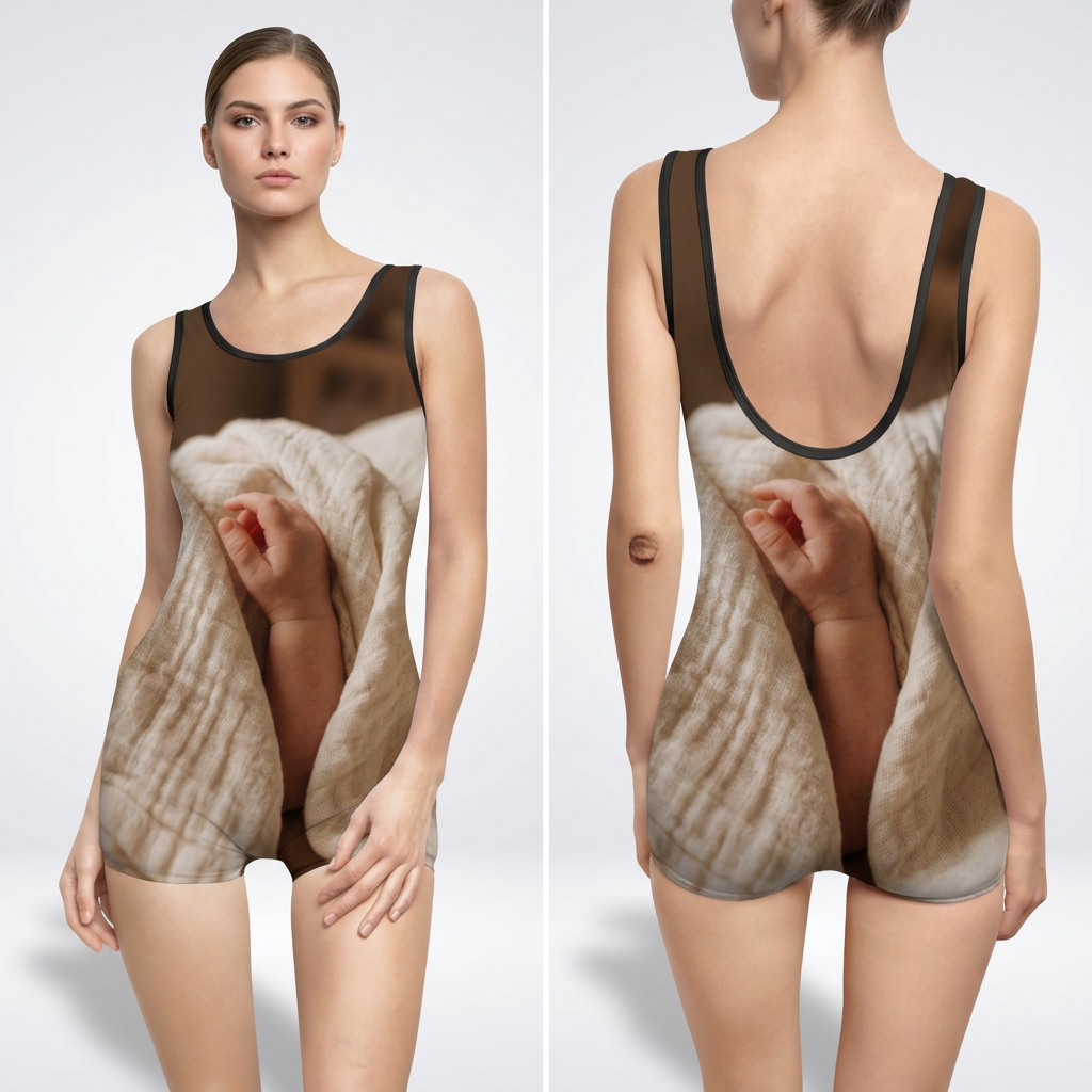 Vintage Swimsuit - Serene Retro