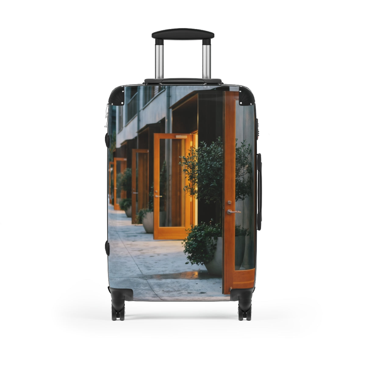 Suitcase - Twilight Walkway Travel Luggage | Echovira...