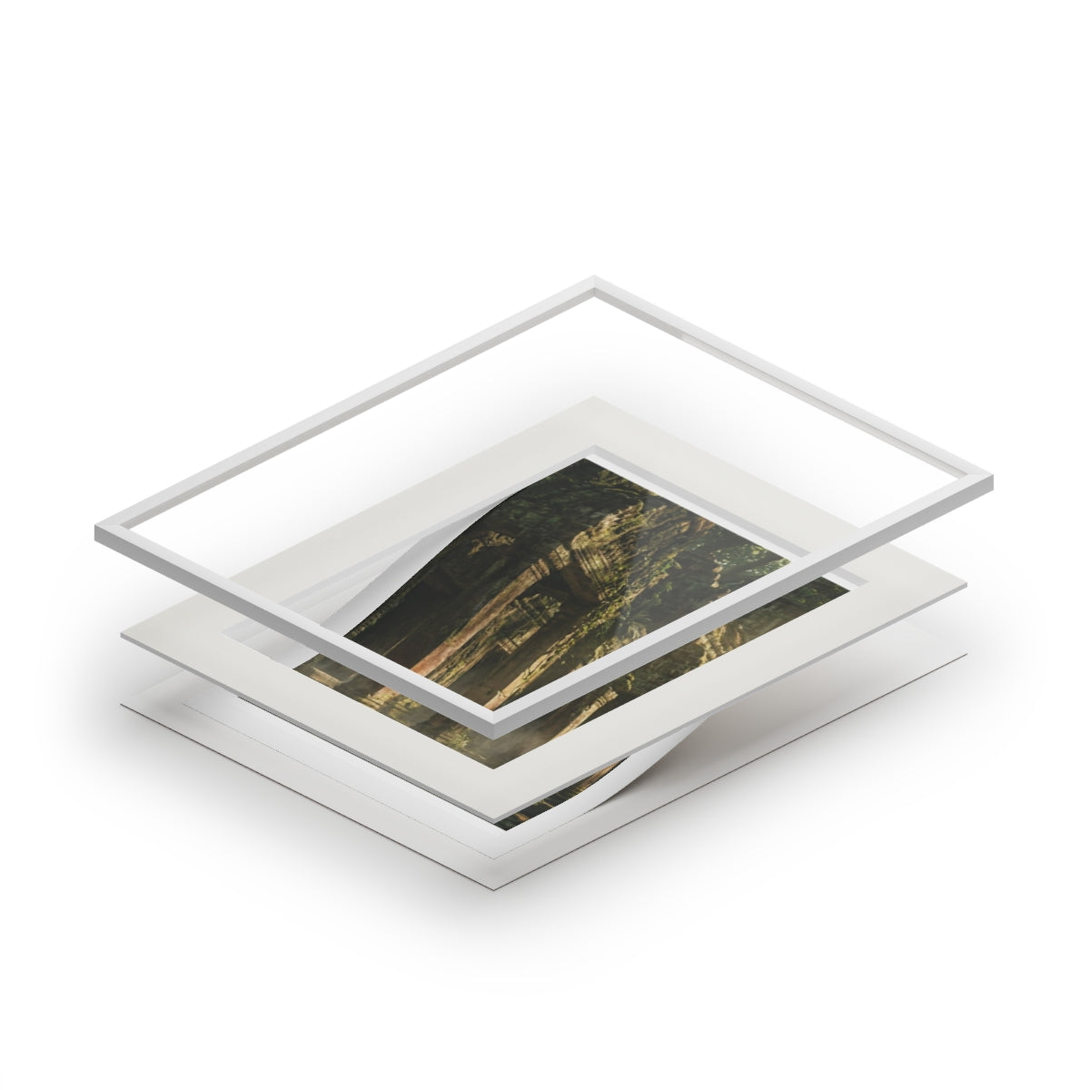 Fine Art Print - Ancient Sanctuary Ruins (11×14 & 16×20) |...