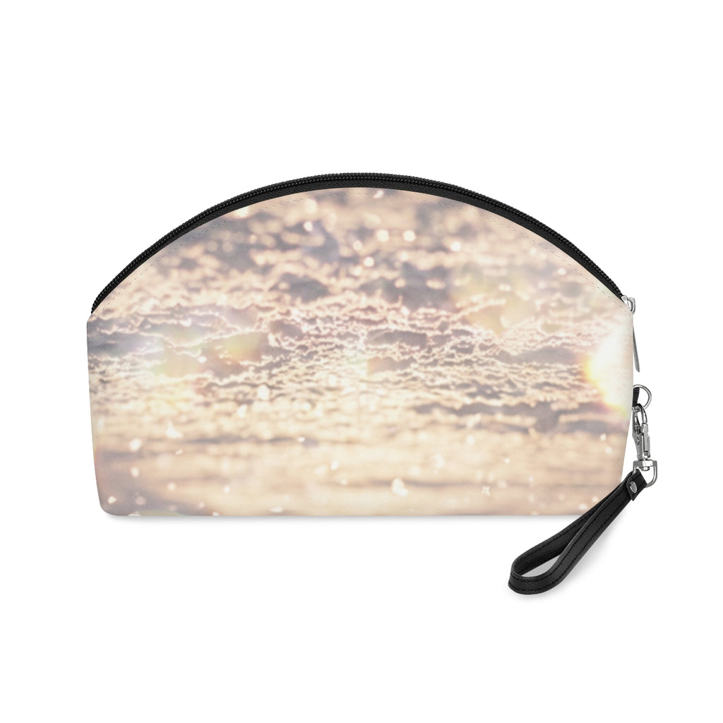 Golden Hour Crowd Makeup Bag