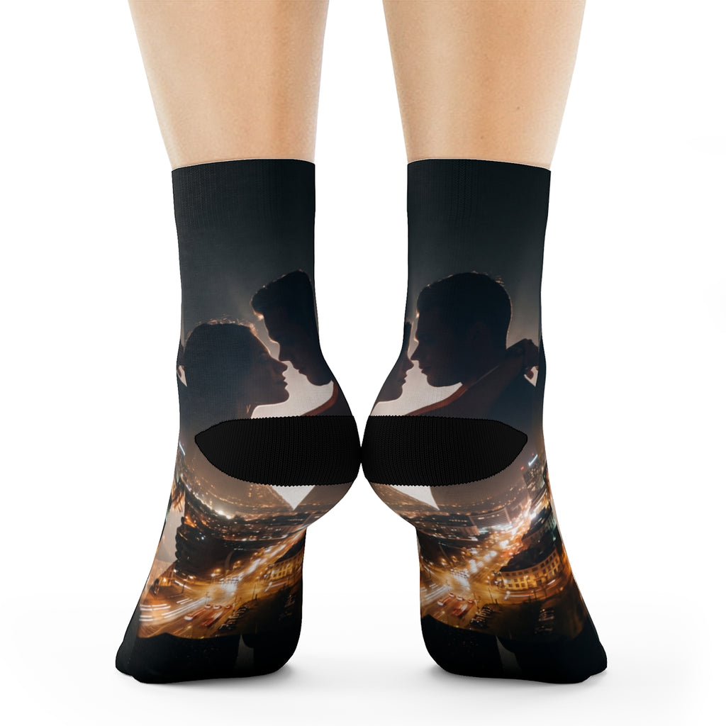 Crew Socks - Metropolitan Twilight | Echovira Gallery