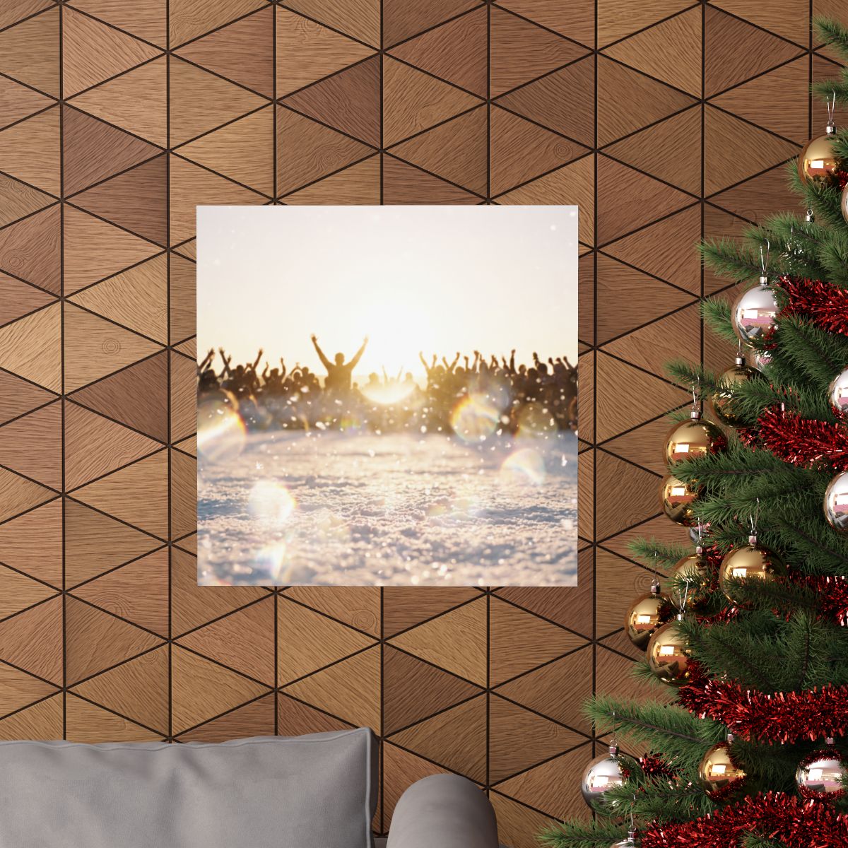 Matte Horizontal Poster - Sunset Horizon Expanse (10×8 &......