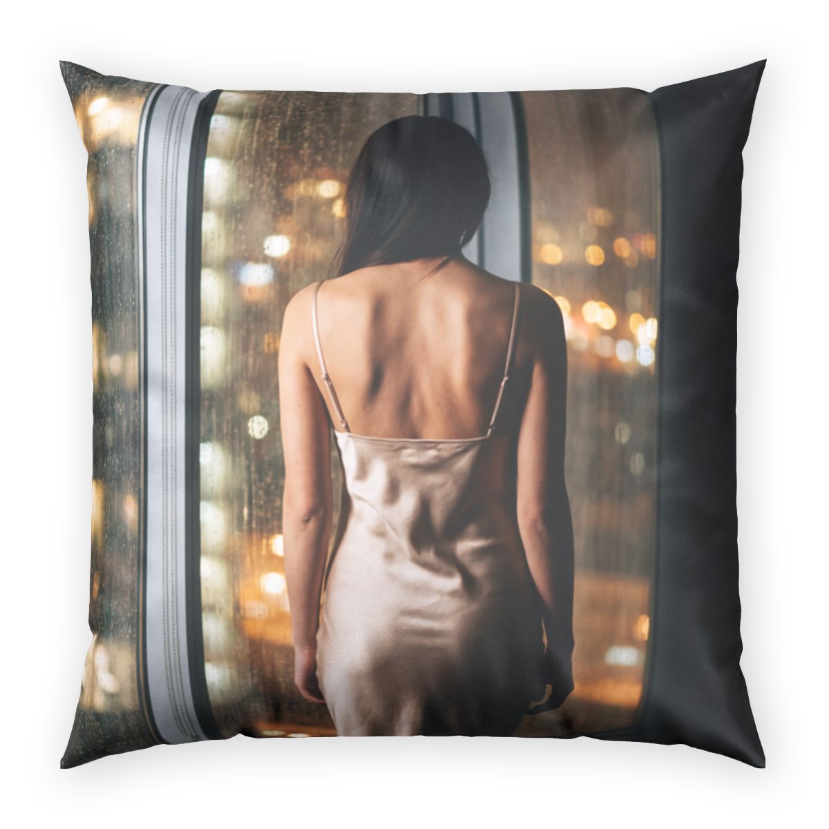 Poly Velvet Pillow - Luxe Sofa Mood