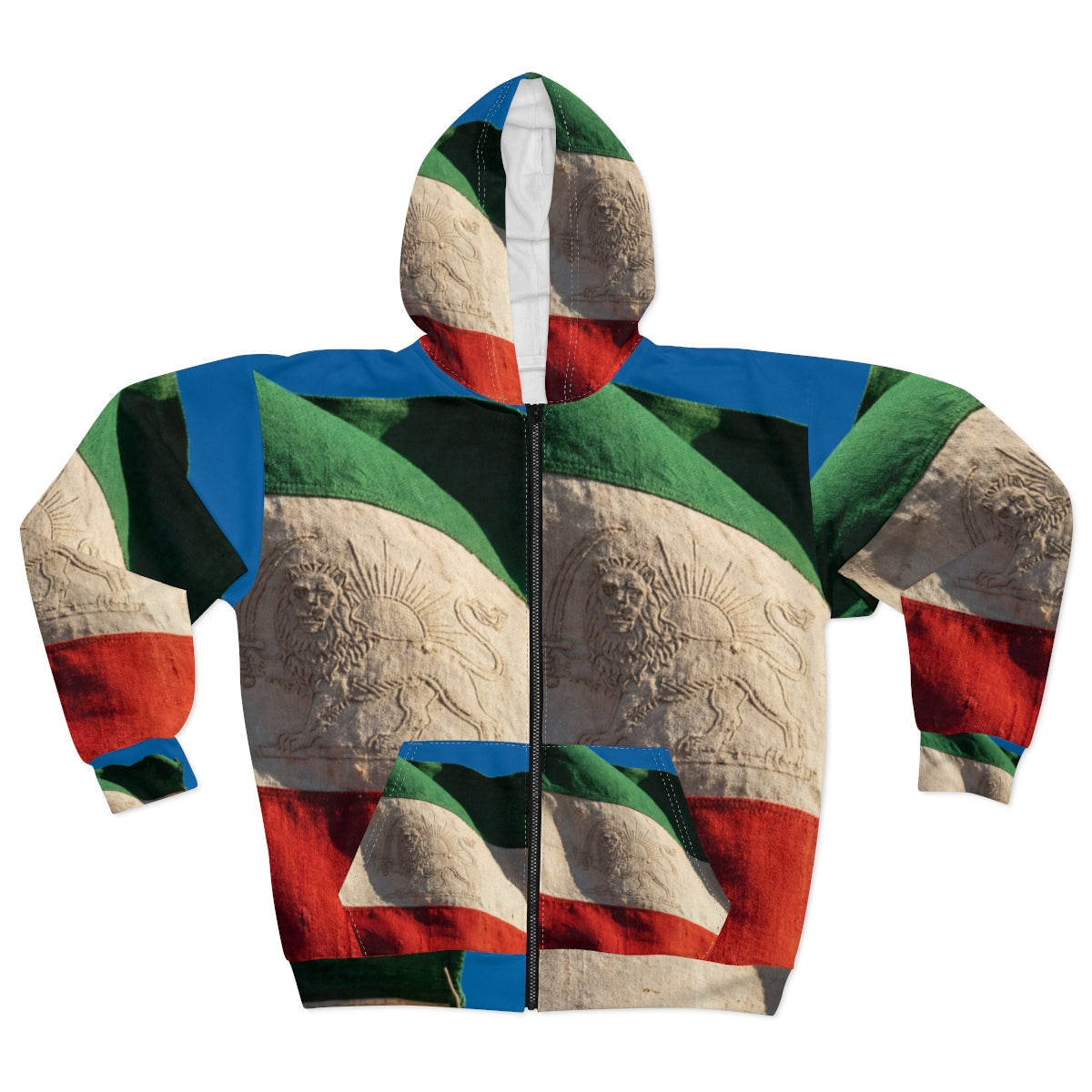 Zip Hoodie - Vintage Emblem