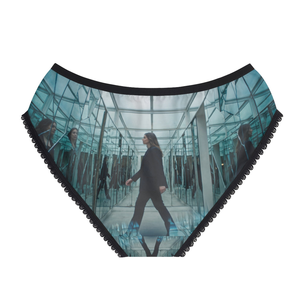 Women's Briefs - Mirror Matrix | Echovira Gallery