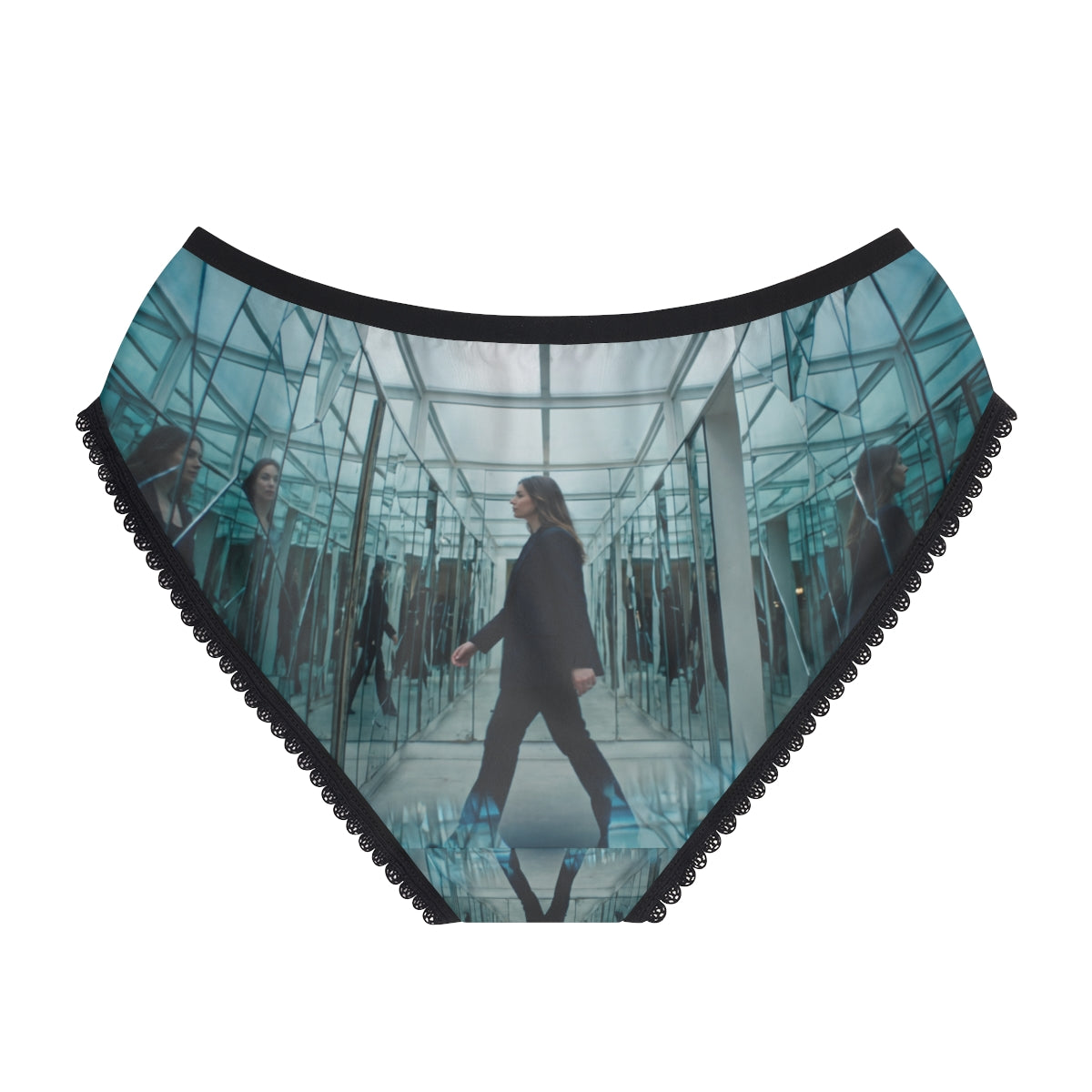 Women's Briefs - Mirror Matrix | Echovira Gallery