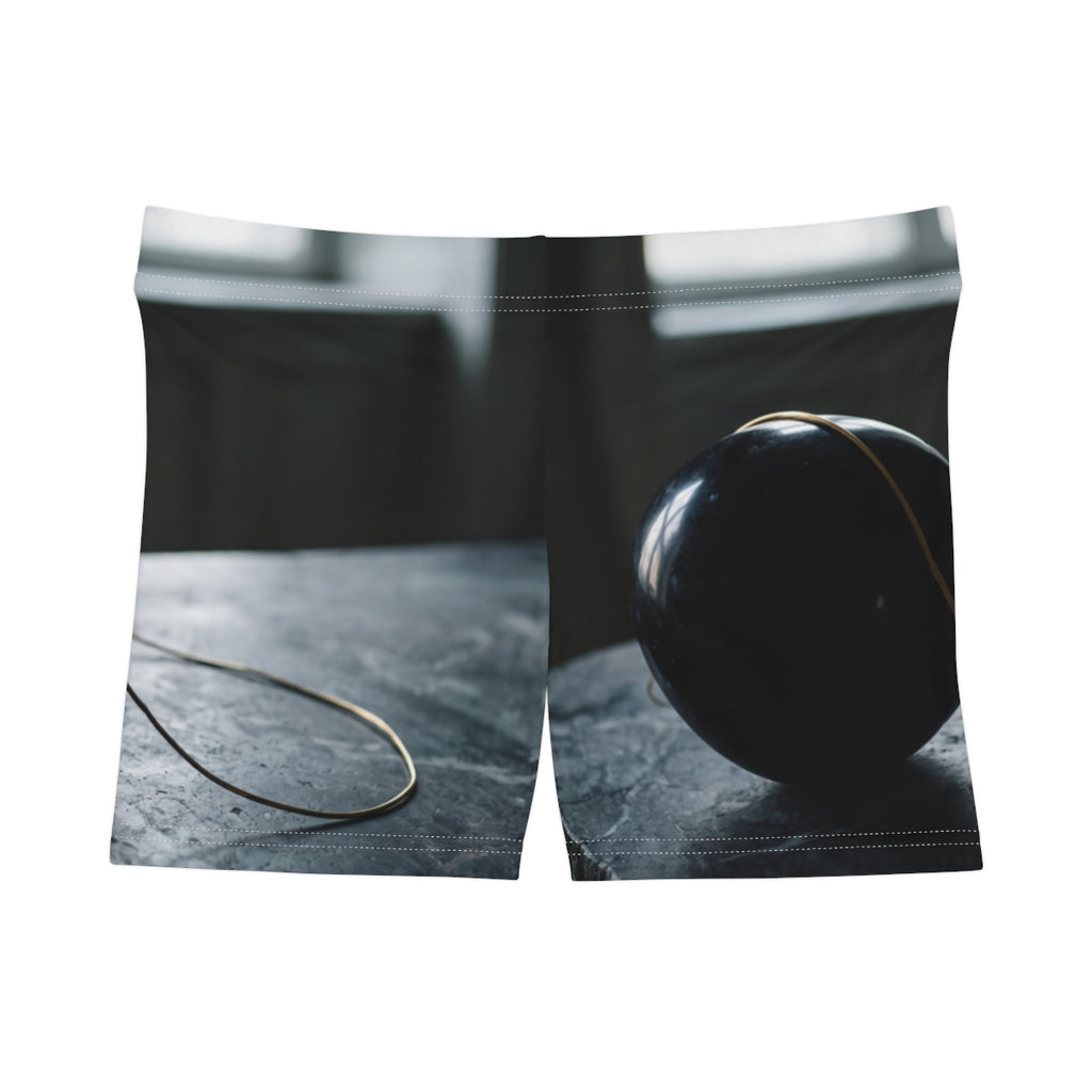 Women's Shorts - Obsidian Casual Ease | Echovira Gallery