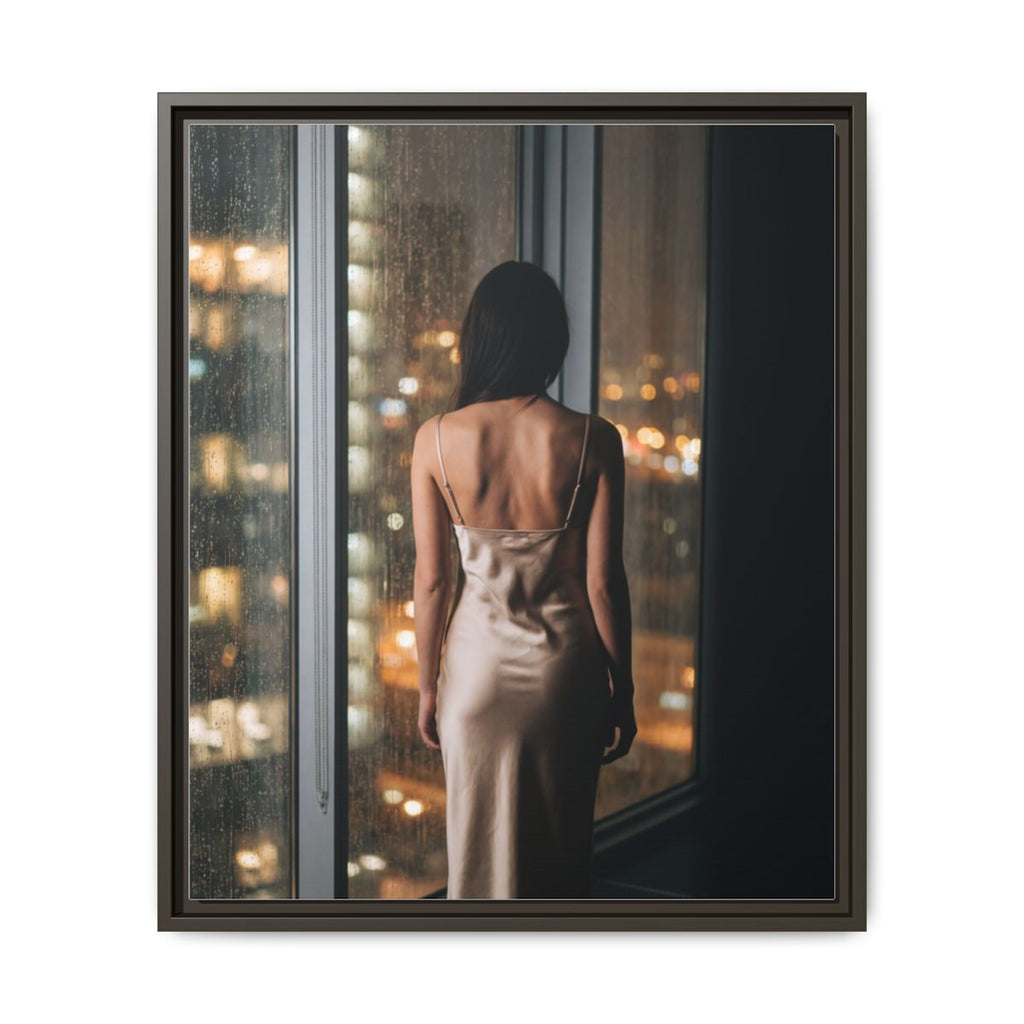 Framed Matte Canvas - Cinematic Nights