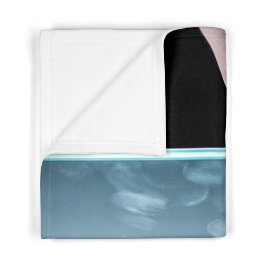 Minimalist Glass Art Soft Baby Blanket