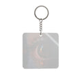 Square Keychain - Luminous Tear Art