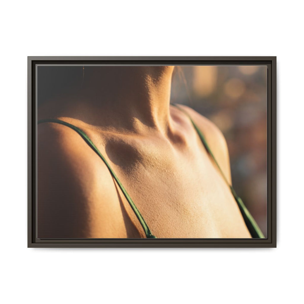 Matte Canvas Framed - Golden Hour Portrait