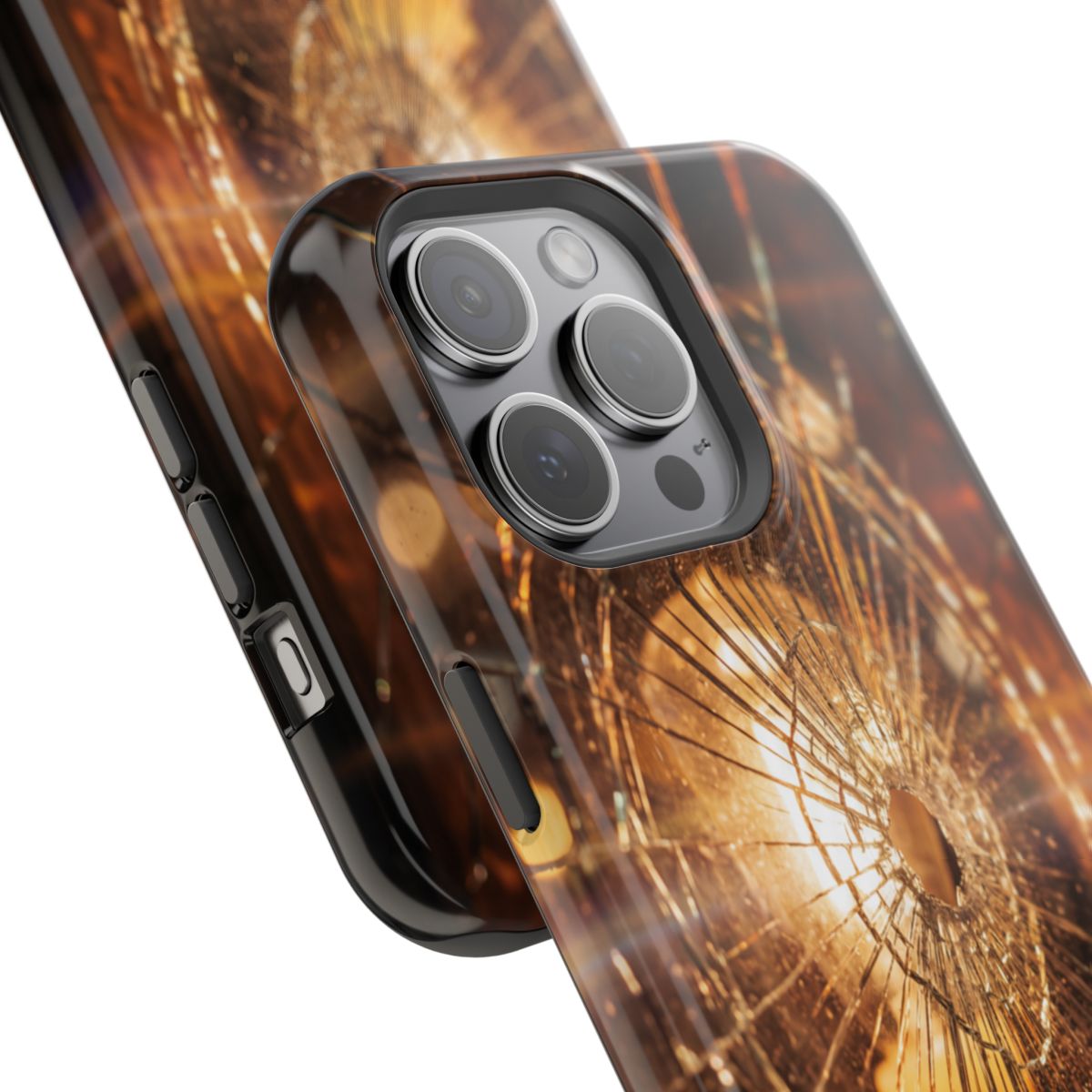 Impact-Resistant Case - Shattered Amber