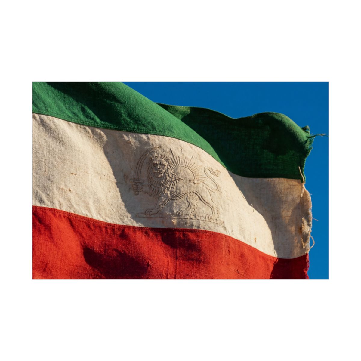 Unframed Poster - Persian Flag