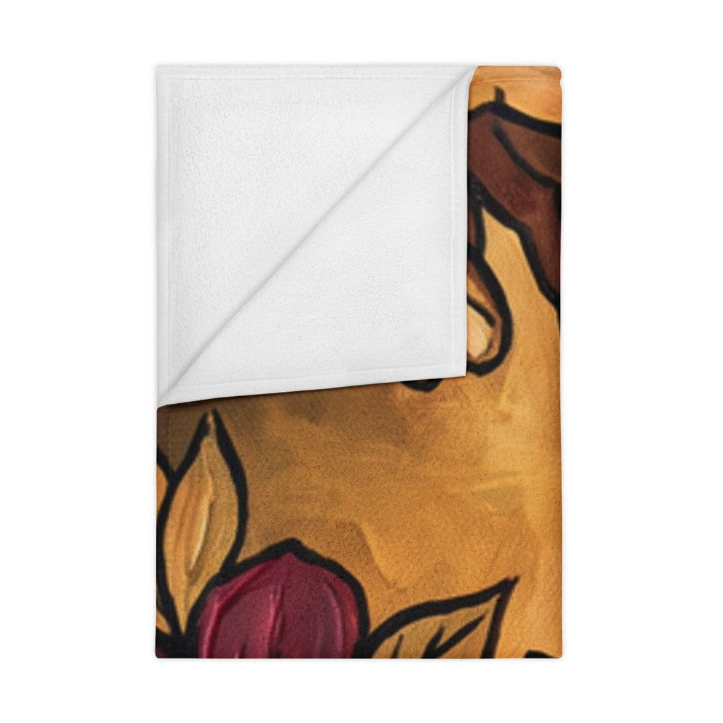 Renaissance Floral Hands Toddler Blanket