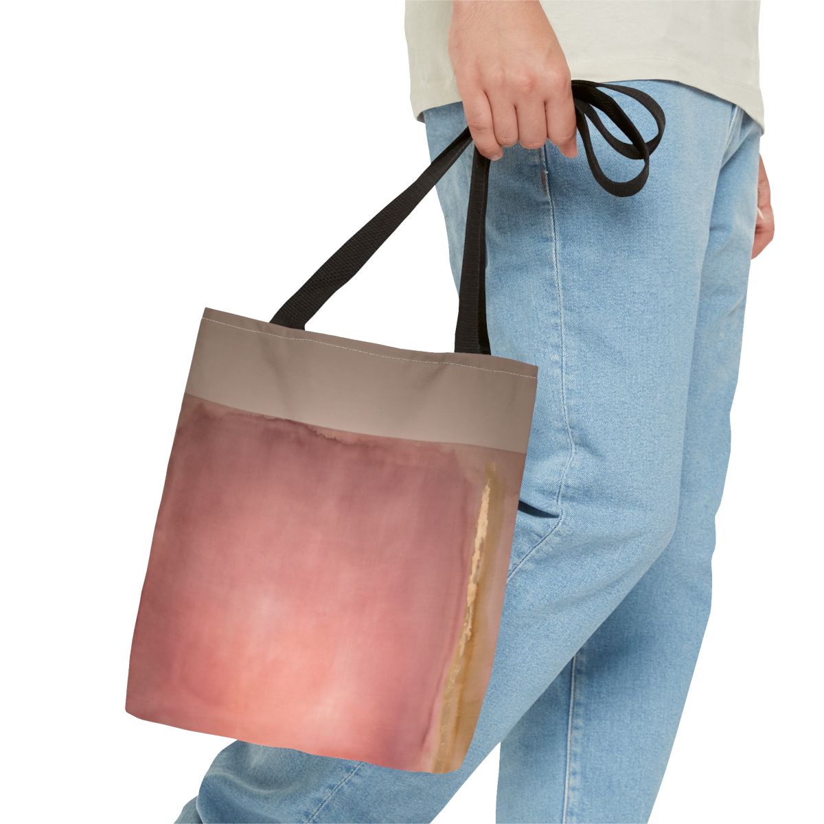 Tote Bag - Blush Horizon Gallery Carry | Echovira Gallery