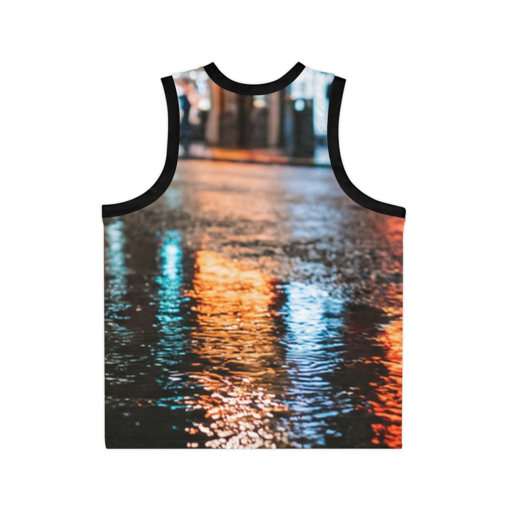 Basketball Jersey - Neon Asphalt Sport | Echovira Gallery