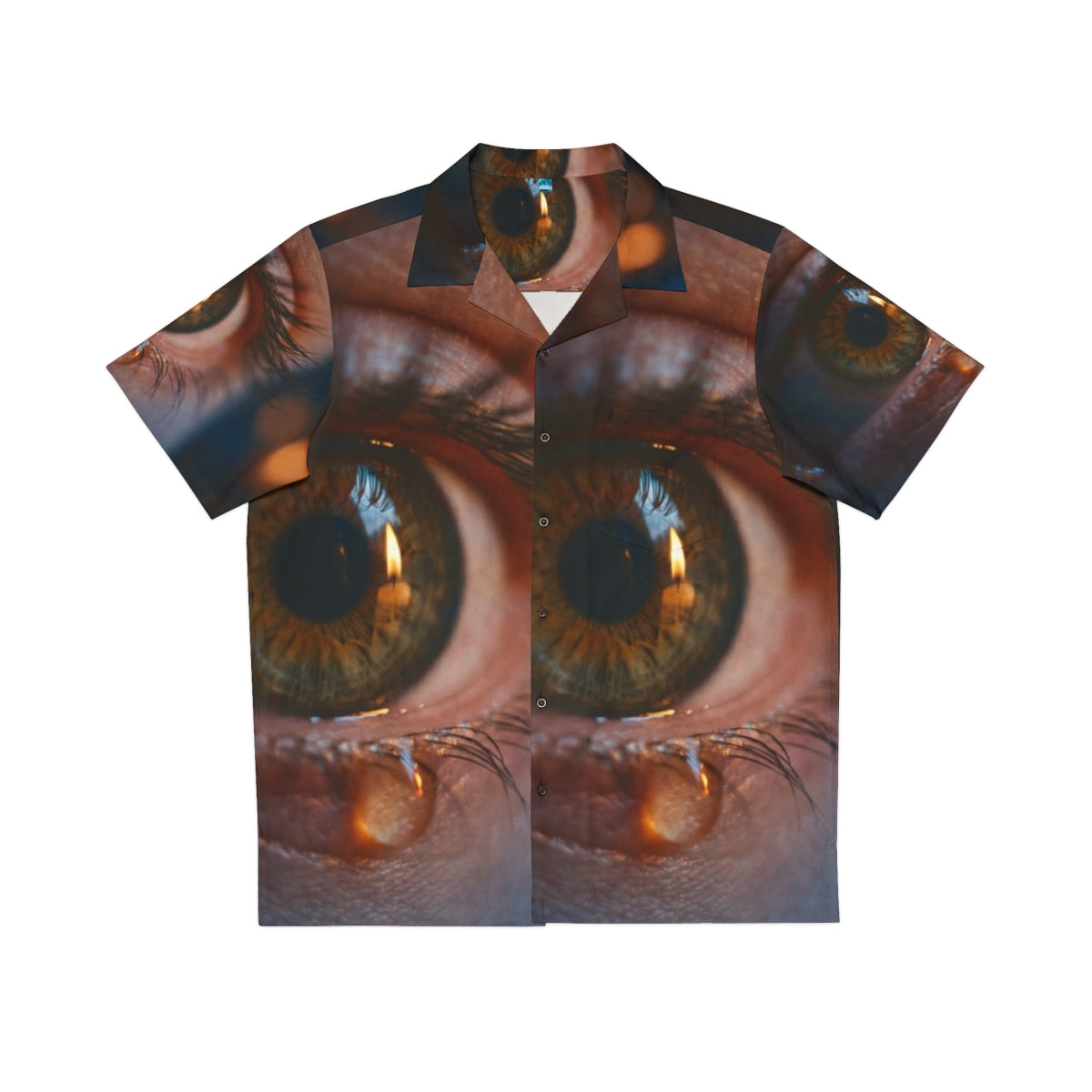 Men's Hawaiian Shirt - Luminous Tear