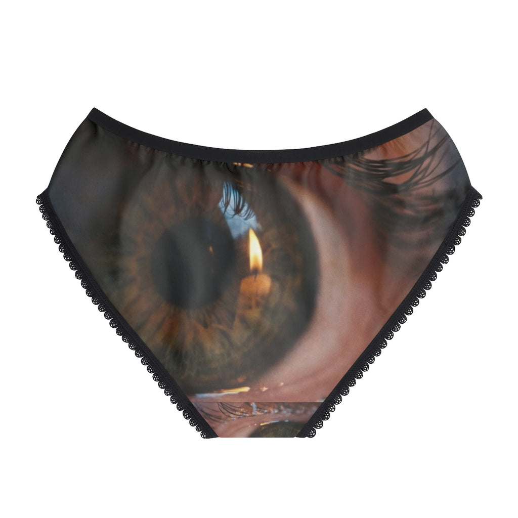 Women's Briefs - Amber Iris Reflection Fine Art Print |...