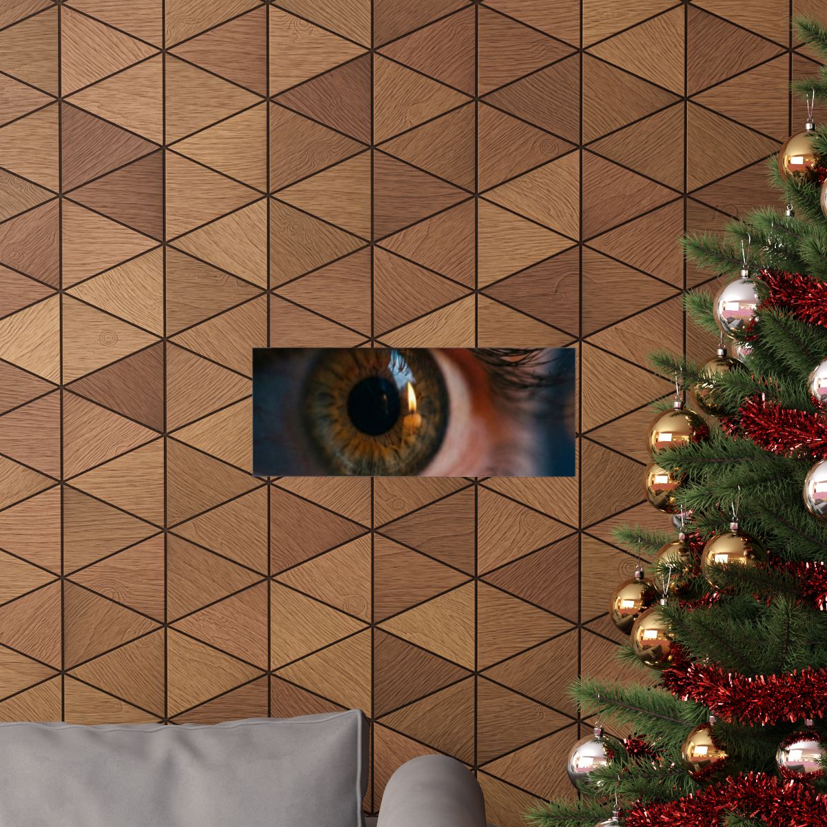 Matte Horizontal Posters - Amber Iris Reflection Fine Art......