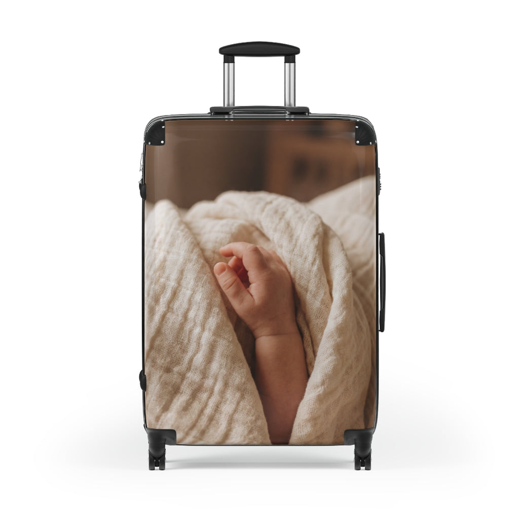 Travel Suitcase - Neutral Boho Journey