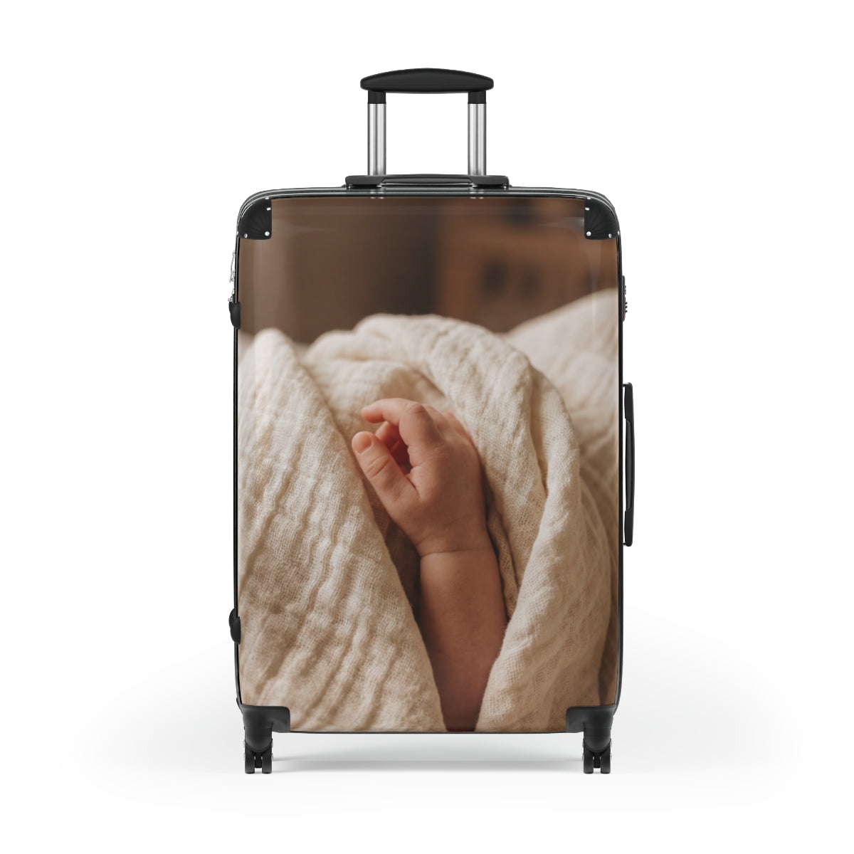 Travel Suitcase - Neutral Boho Journey