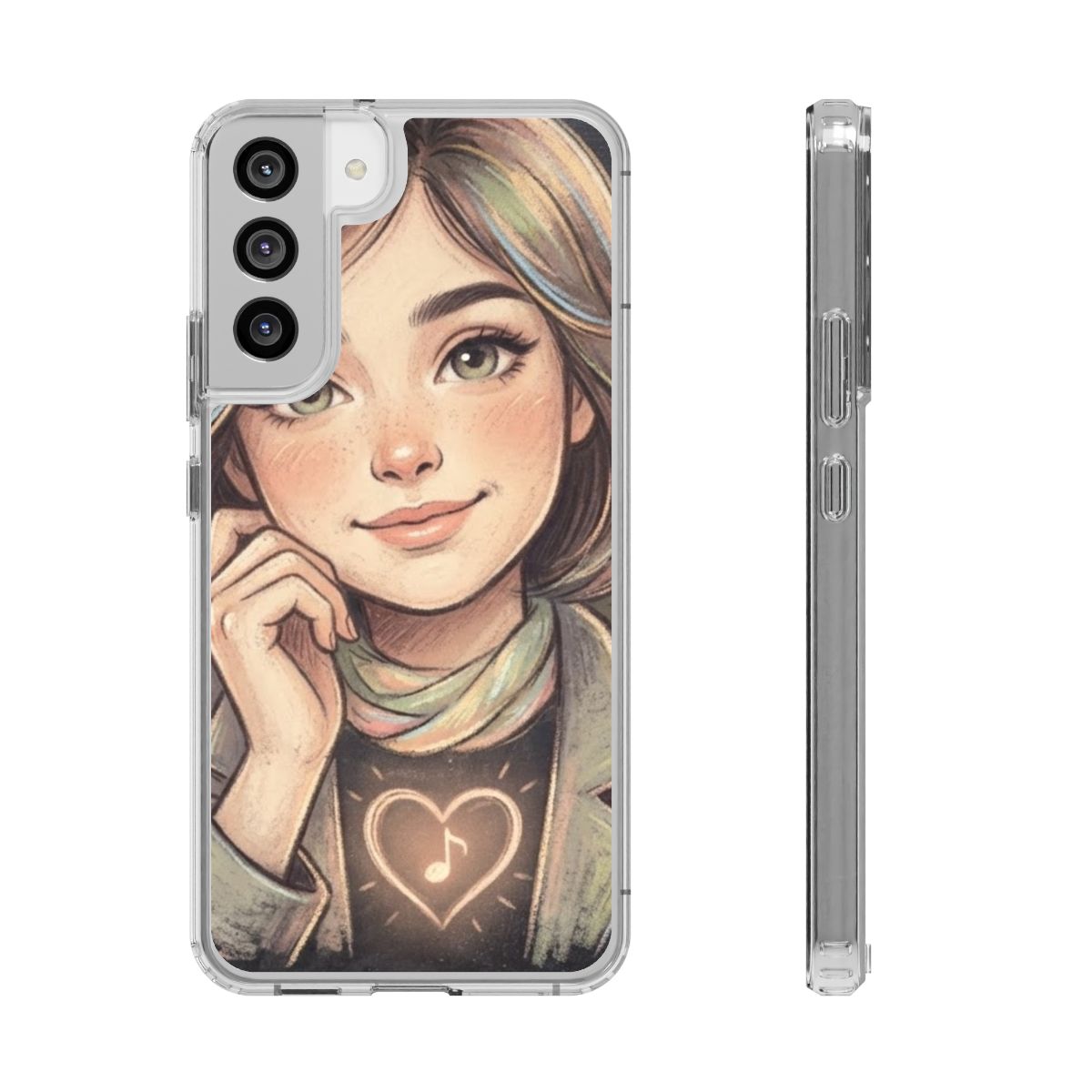 Clear Impact-Resistant Cases - Clear Impact Case - Melodic...