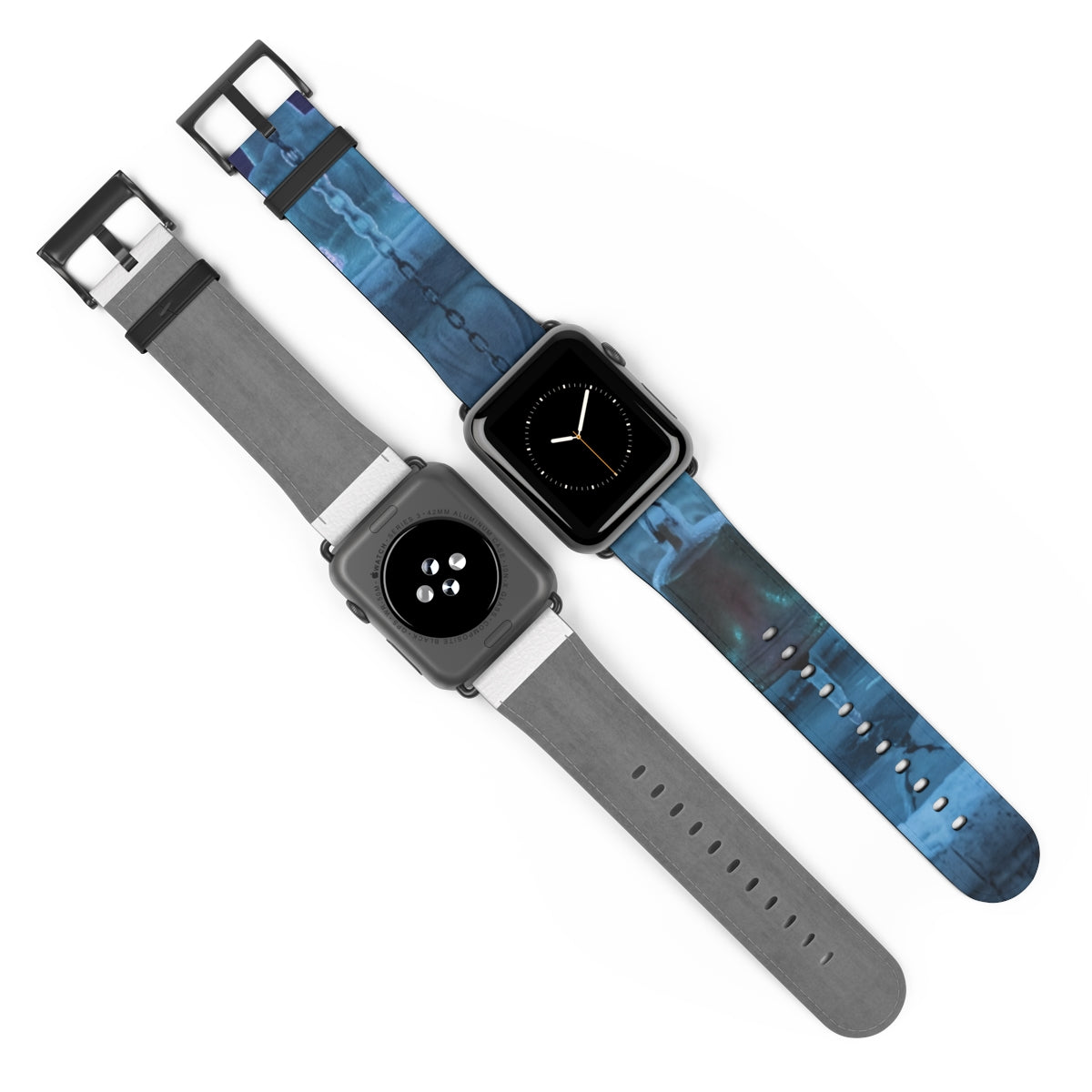 Apple Watch Band - Neon Ice Courtyard | Echovira Gallery