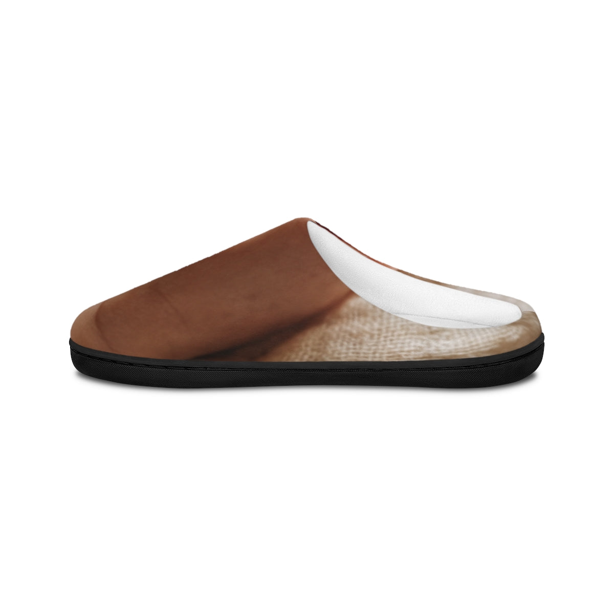 Women's Indoor Slippers - Tender Newborn Hand in Soft Muslin...