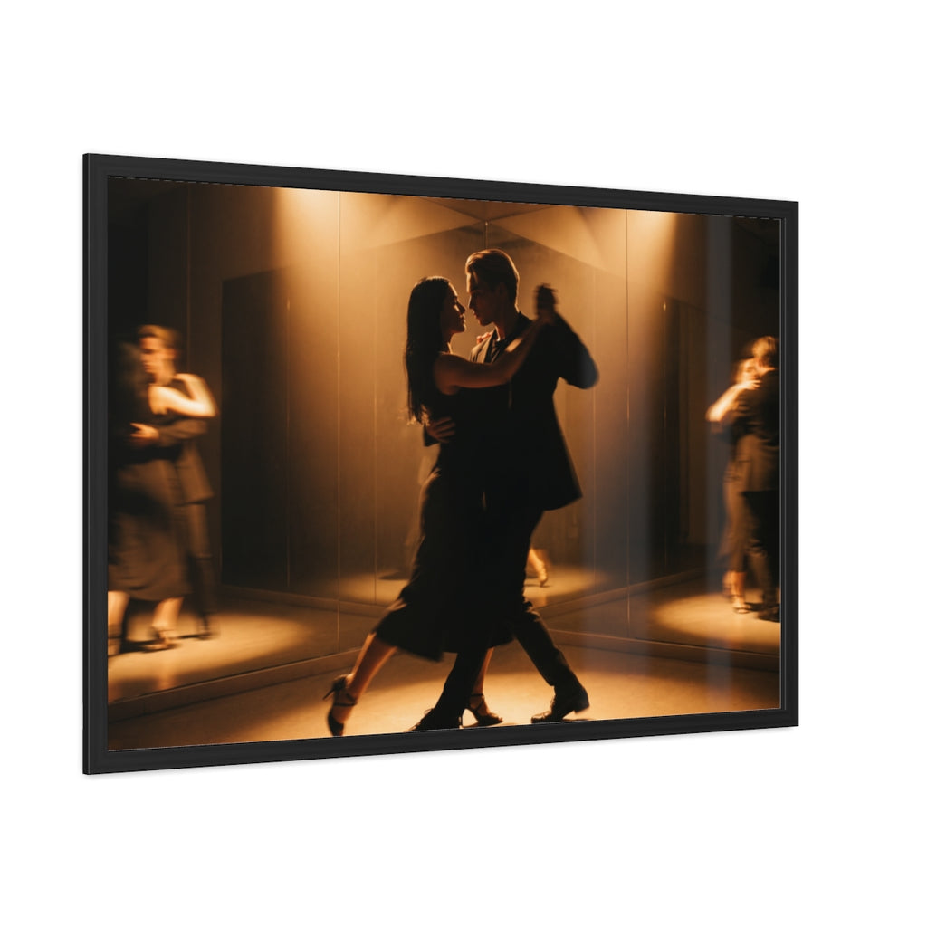 Golden Hour Tango Framed Poster — Landscape (10×8, 12×8... |...