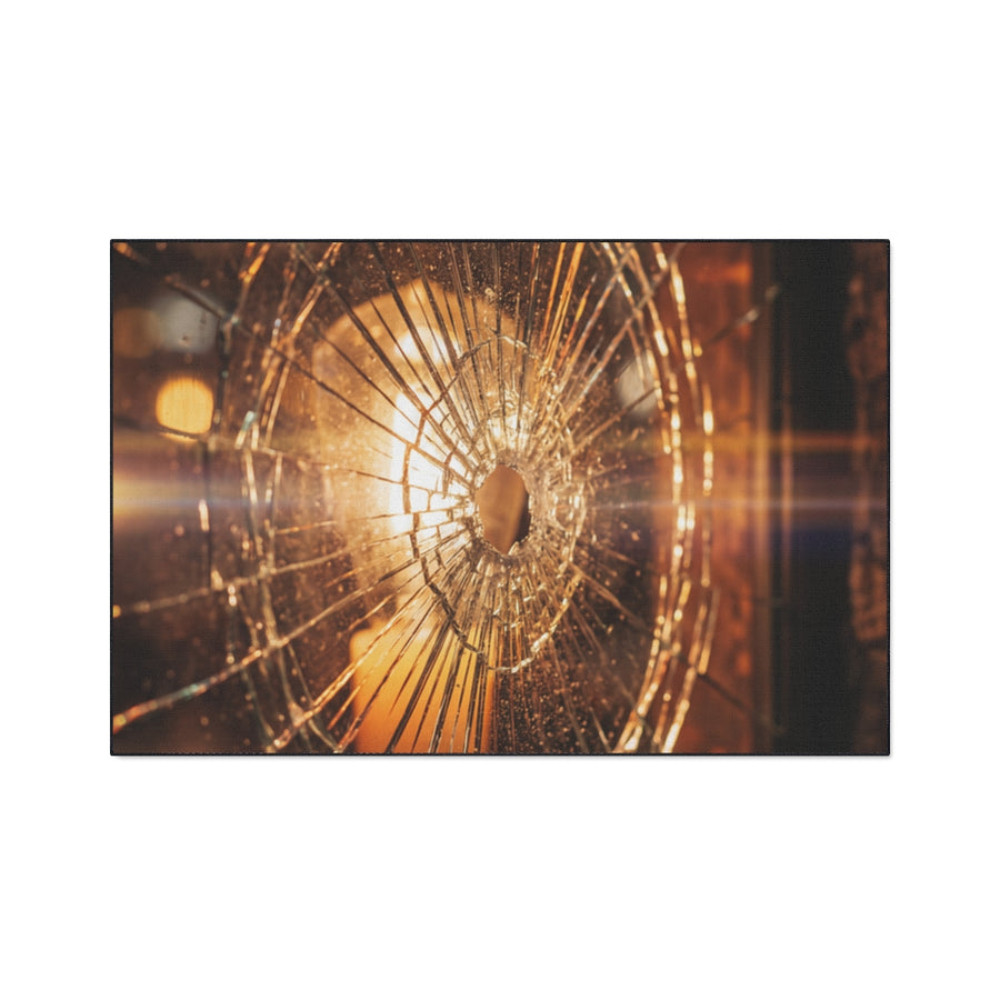 Heavy Duty Floor Mat - Golden Fracture
