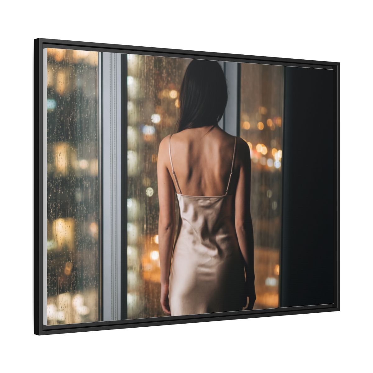 Framed Matte Canvas - Cinematic Nights
