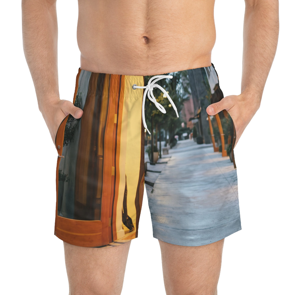 Swim Trunks - Twilight Promenade Beach Wear | Echovira...