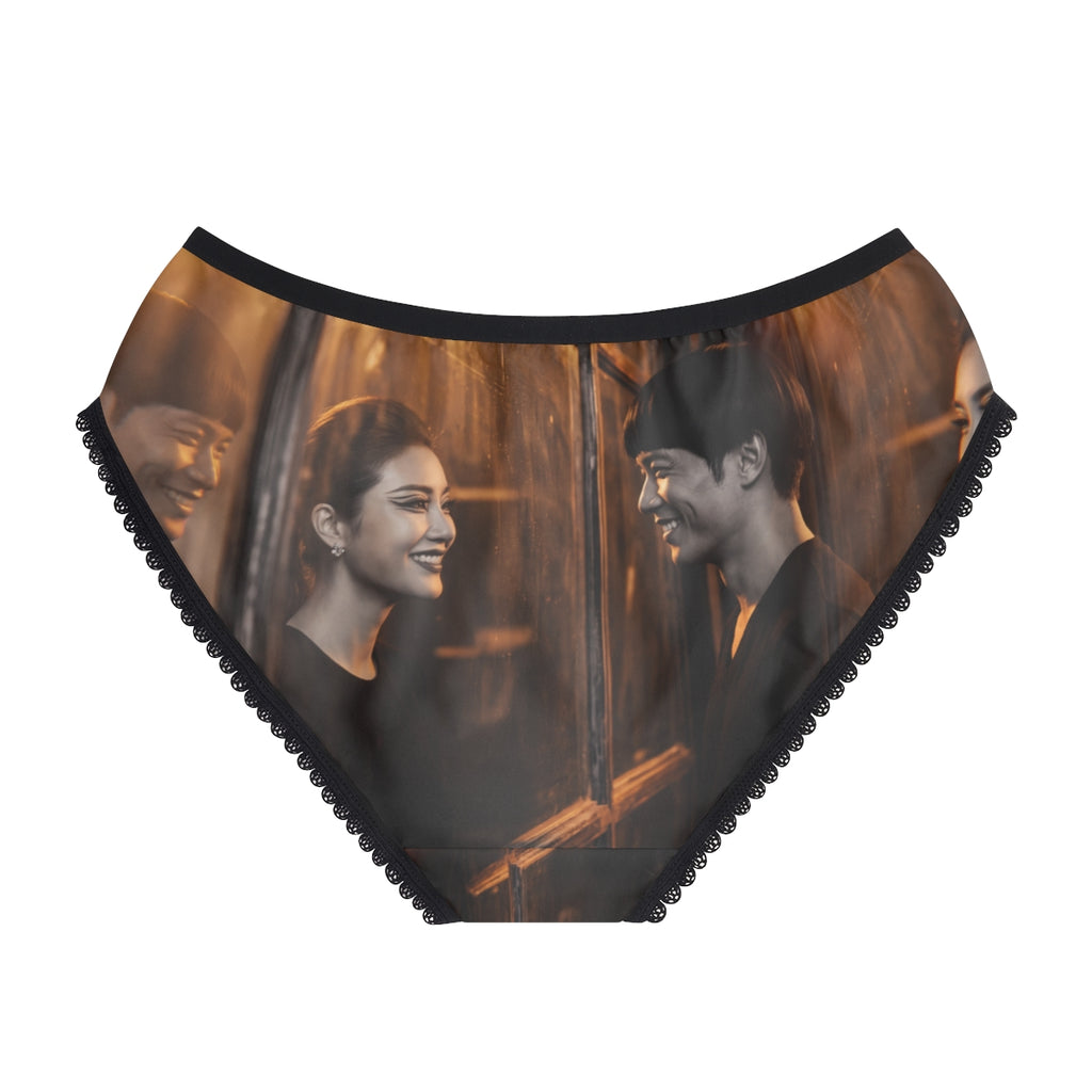 Women's Briefs - Amber Glow | Echovira Gallery