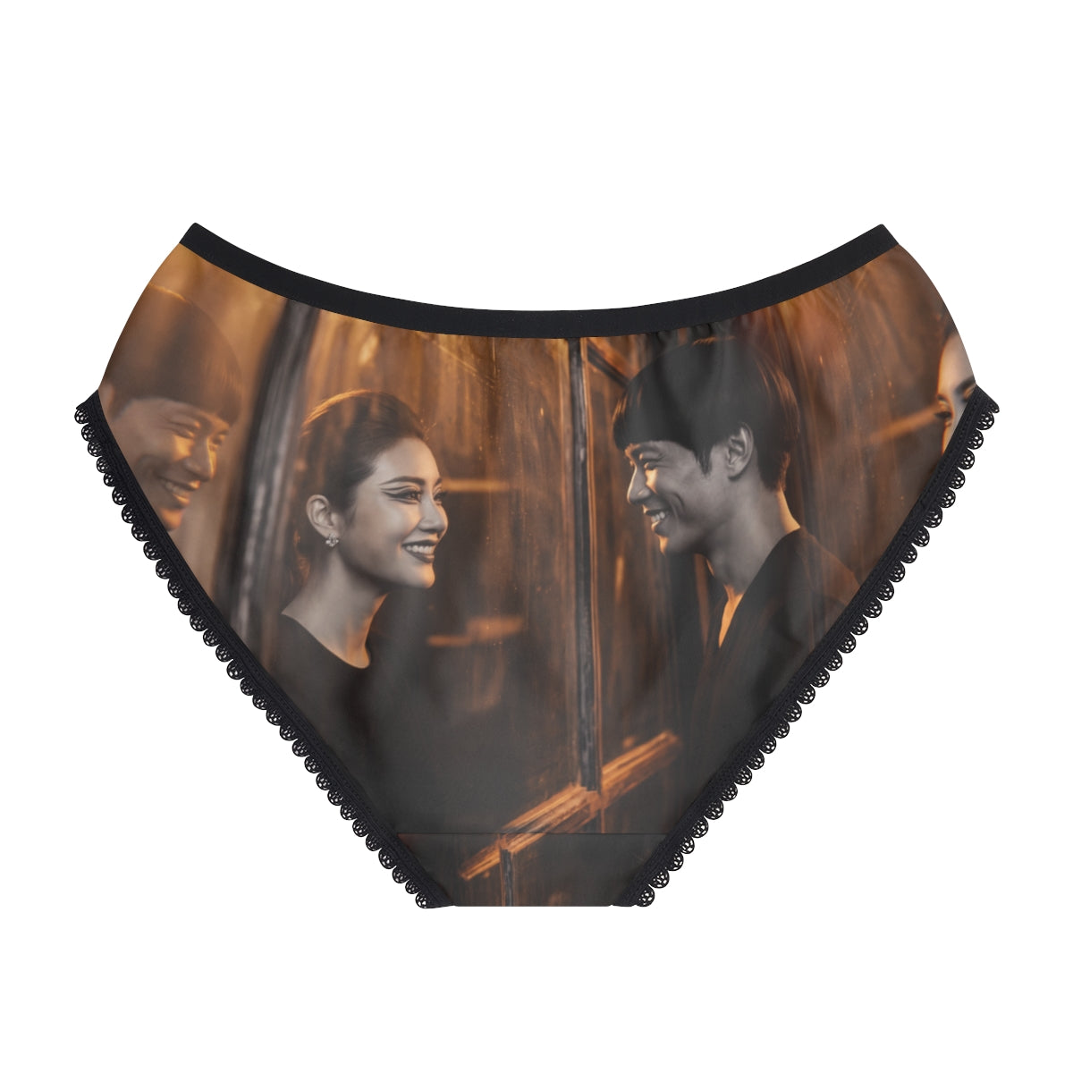 Women's Briefs - Amber Glow | Echovira Gallery
