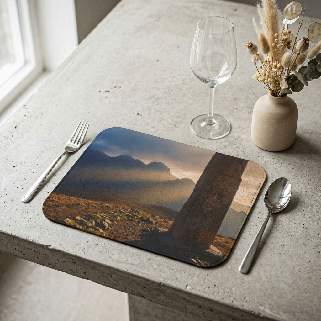 Leather Placemat - Heritage Ruins