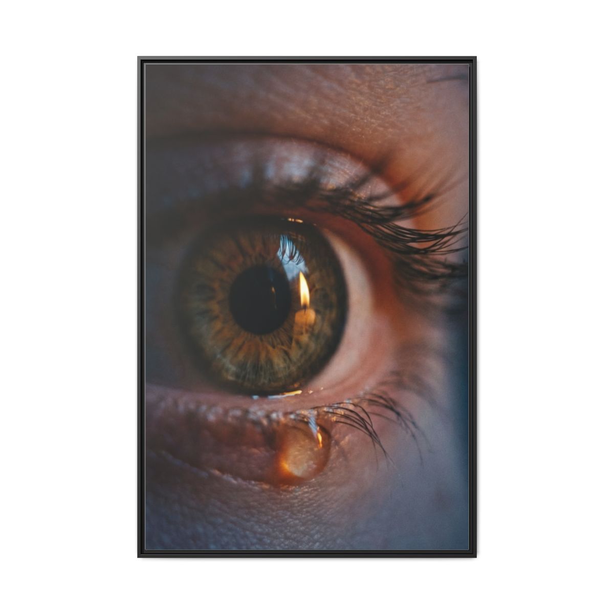 Framed Matte Canvas - Mystic Eye