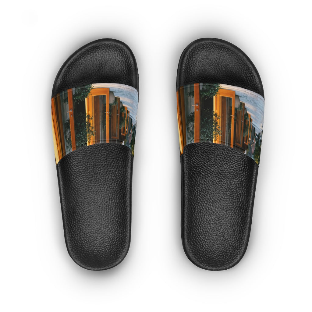Women's Slide Sandals - Twilight Walkway | Echovira Gallery