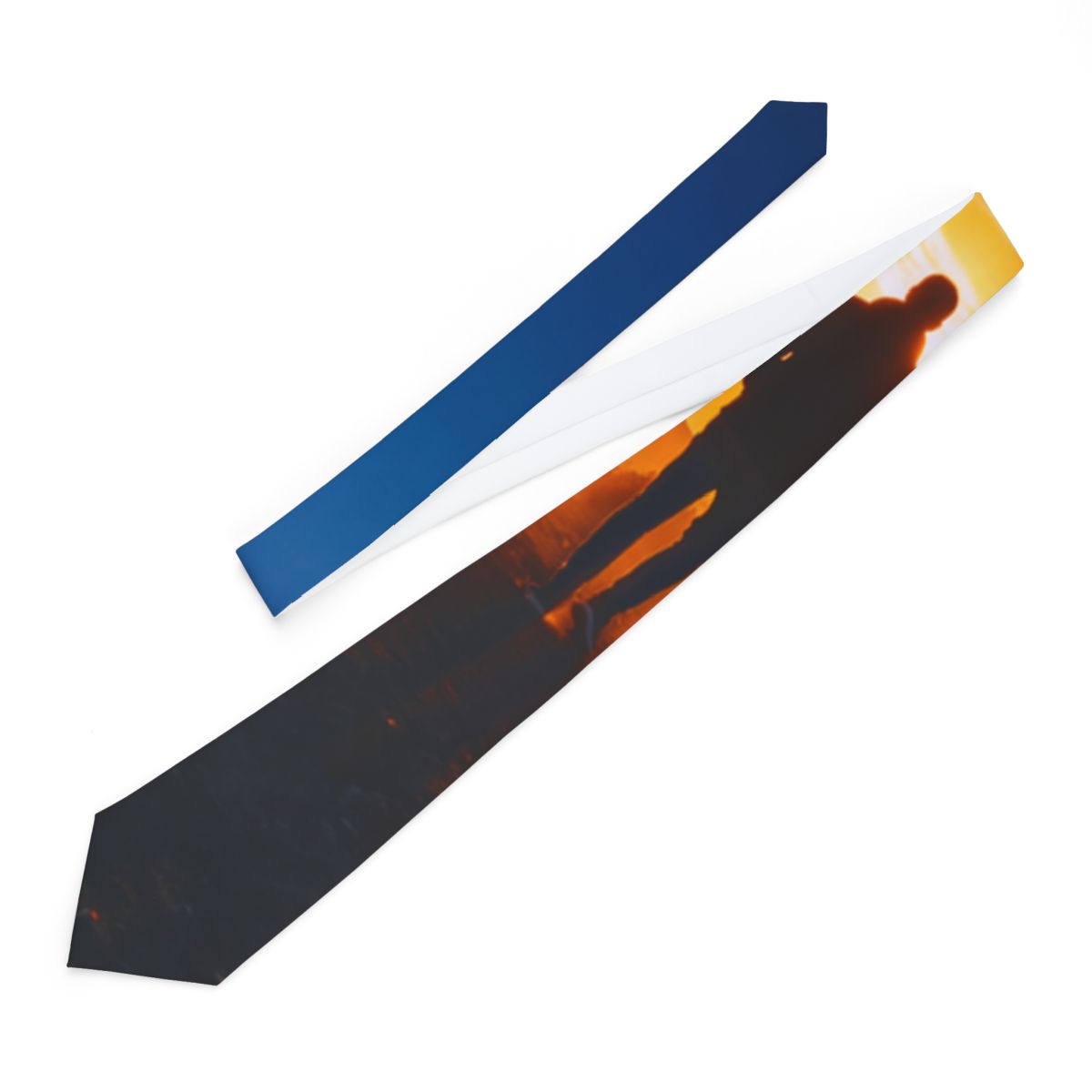 Necktie - Sunset Silhouette