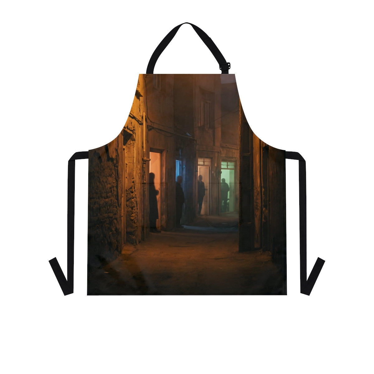 Apron - Shadowed Alleyway Mystery Art Print | Echovira...