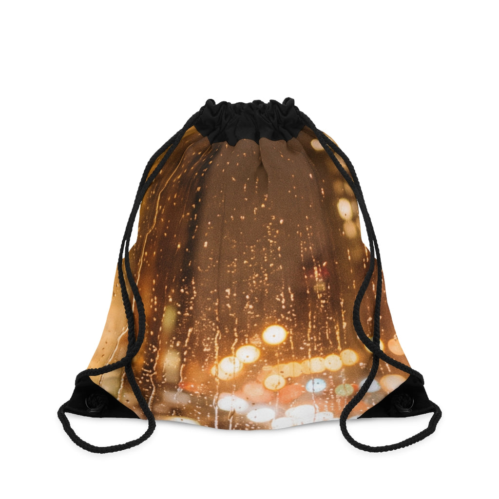 Drawstring Bag - Rainy City | Echovira Gallery
