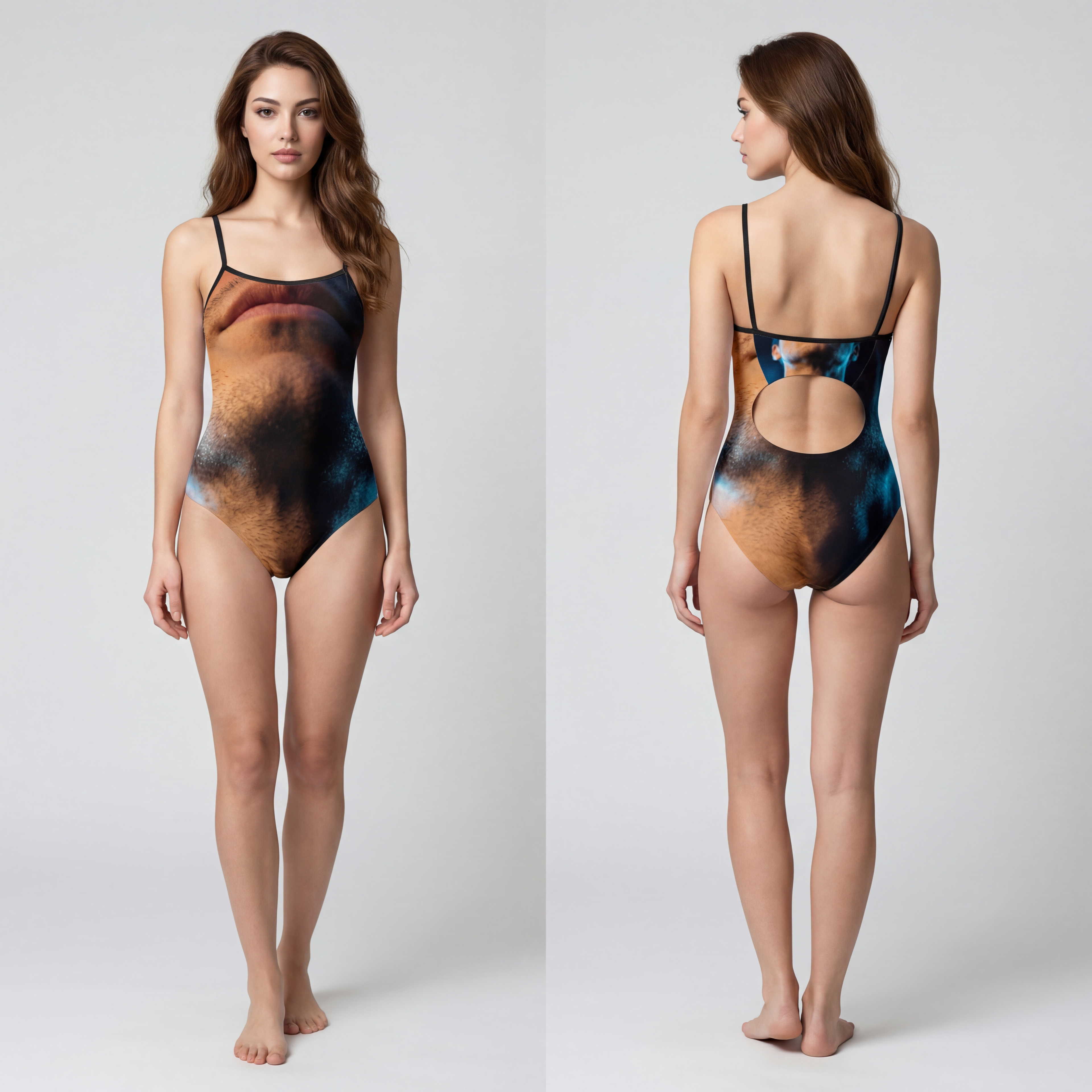 Women's One-Piece Swimsuit - Urban Pulse