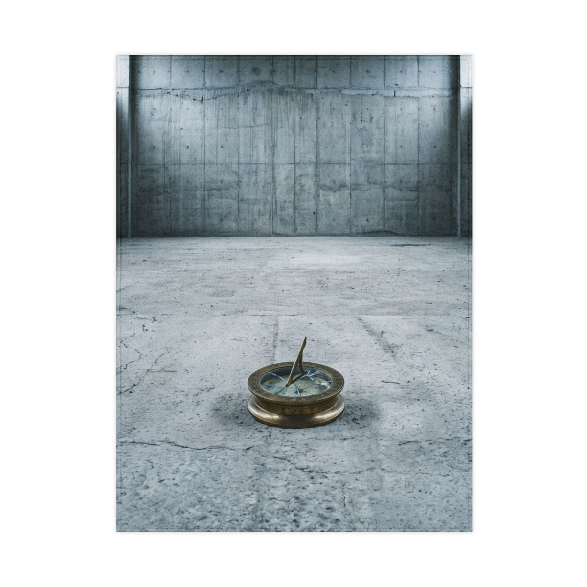 Sundial Brutalist Toddler Blanket