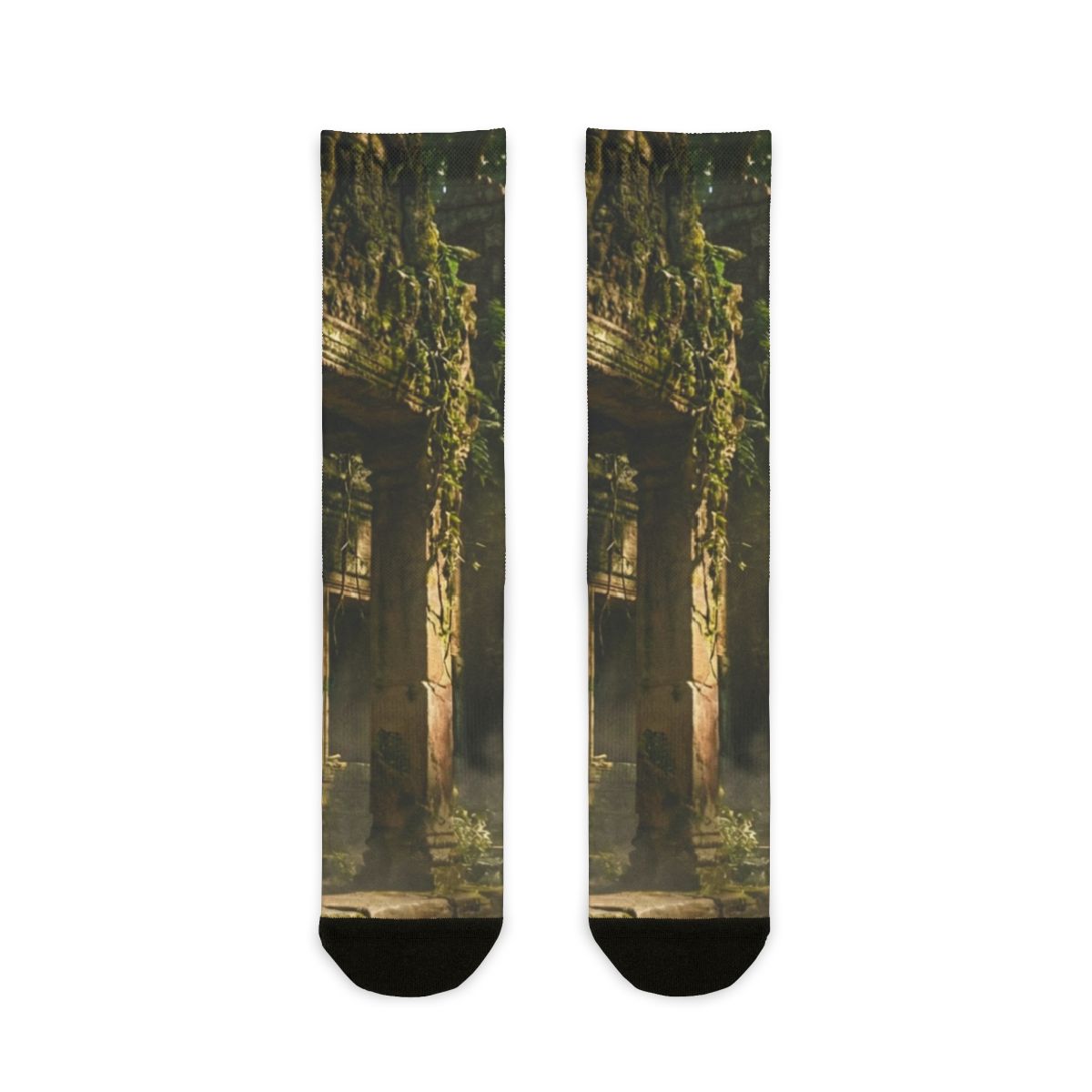 Sublimation Crew Socks - Lost Sanctuary | Echovira Gallery